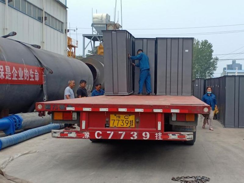 维多利亚老品牌vic119向菲律宾发运NE型板链式斗式提升机，助力当地砂石生产线建设